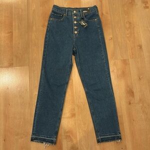 Express mom jeans, super high rise, size 2, regular new tags